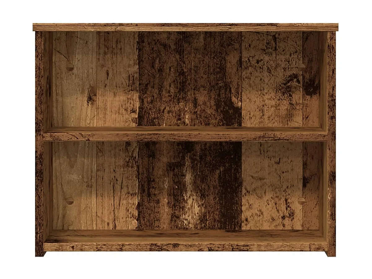 Salontafel 102x55x42 cm bewerkt hout oud houtkleurig