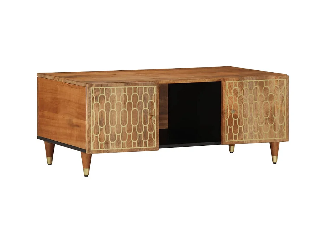 Table basse 100x54x40 cm bois de manguier massif