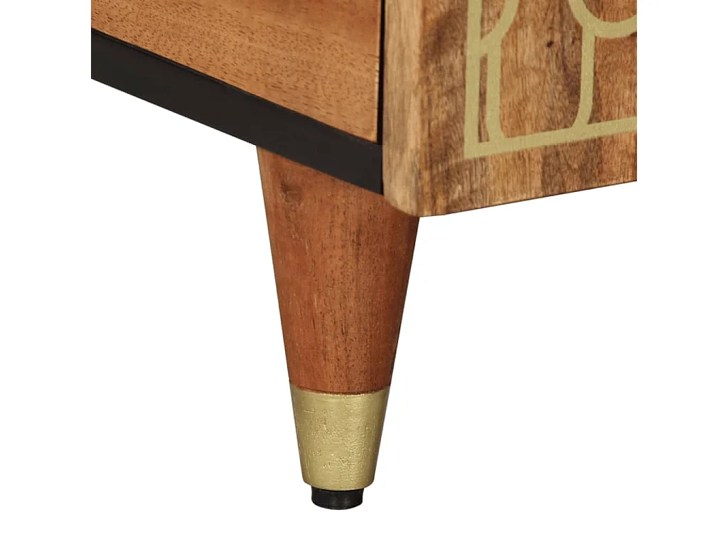 Salontafel 100x54x40 cm massief mangohout