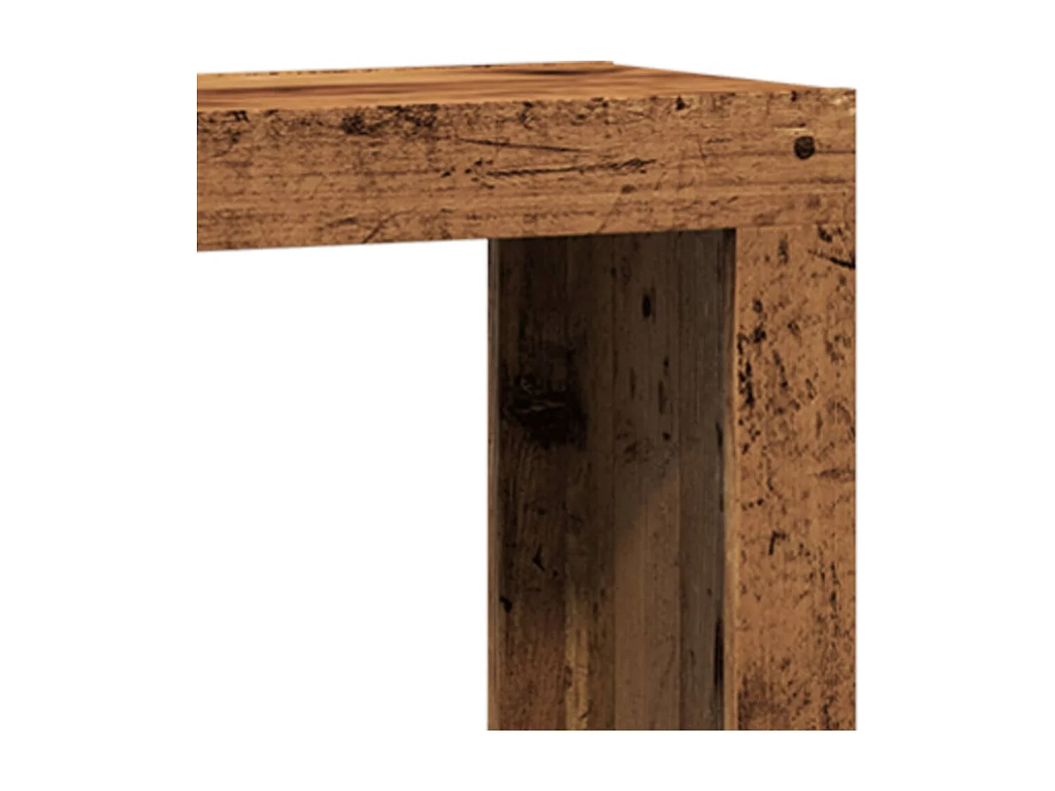 Tables basses gigognes 3 pièces vieux bois bois d'ingénierie