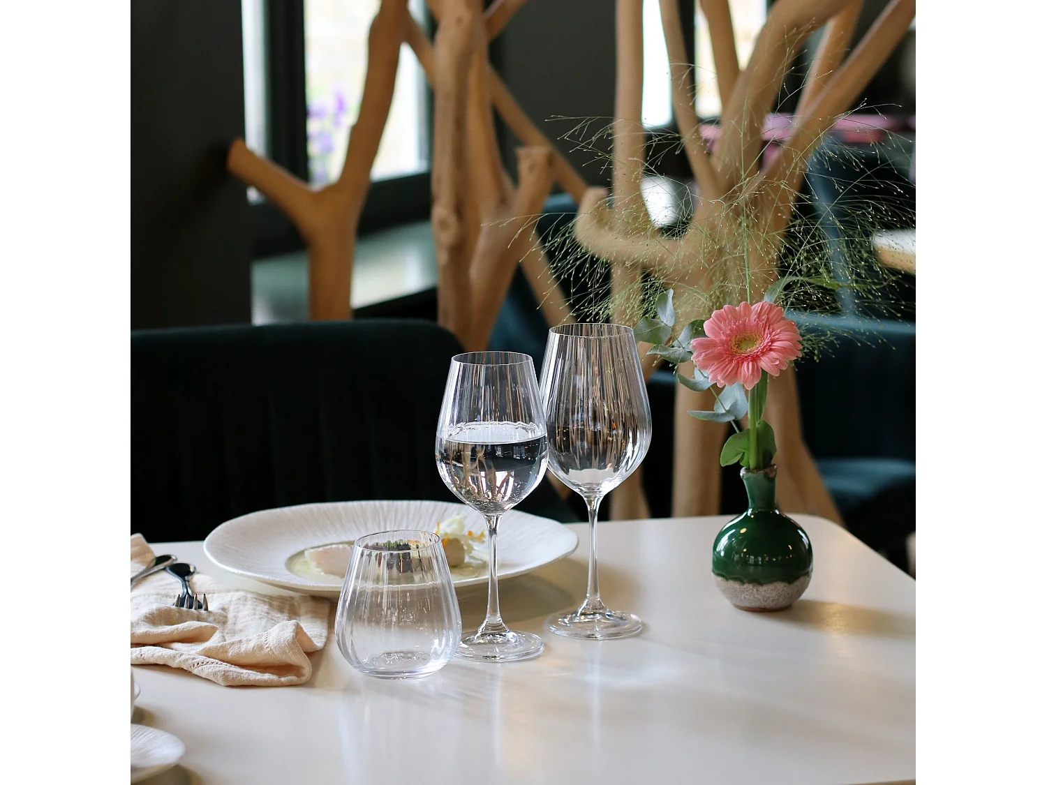 Ogo Living - Boite De 6 Verres A Pied Astral 50cl En Cristallin