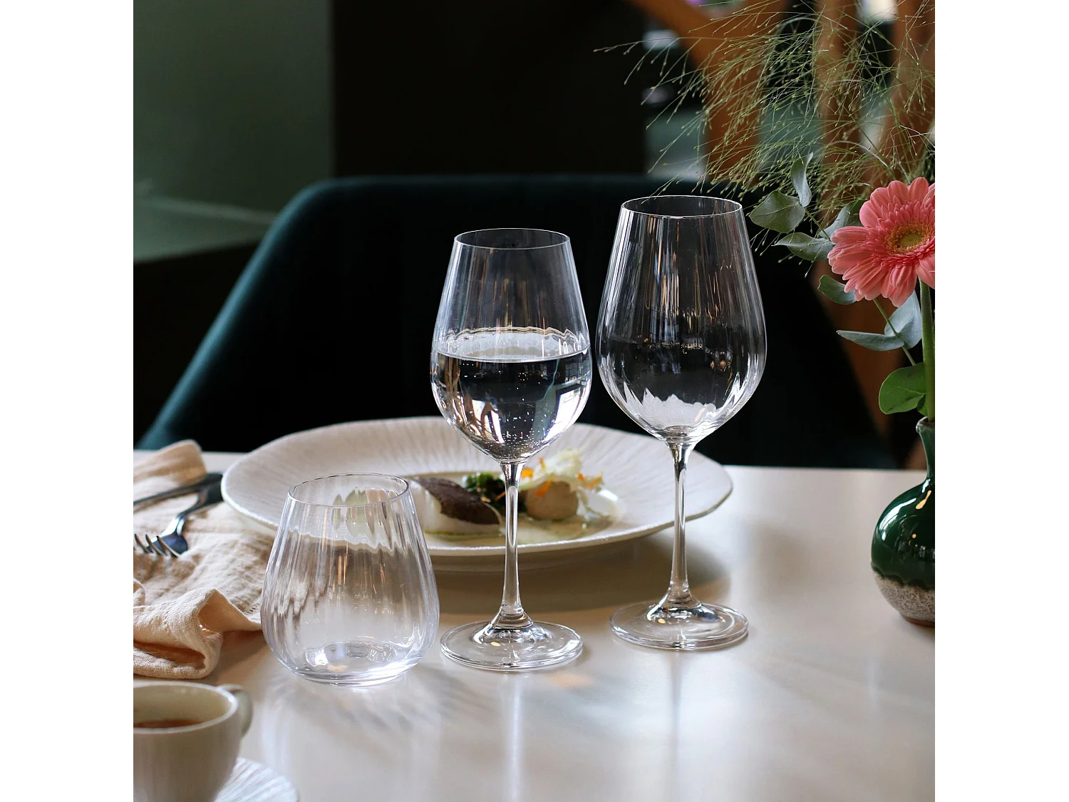 Ogo Living - Boite De 6 Verres à Pied Astral 50cl En Cristallin