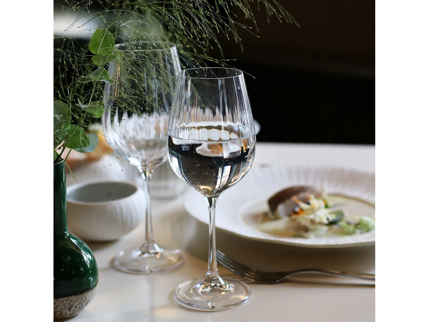 Ogo Living - Boite De 6 Verres à Pied Astral 40cl En Cristallin