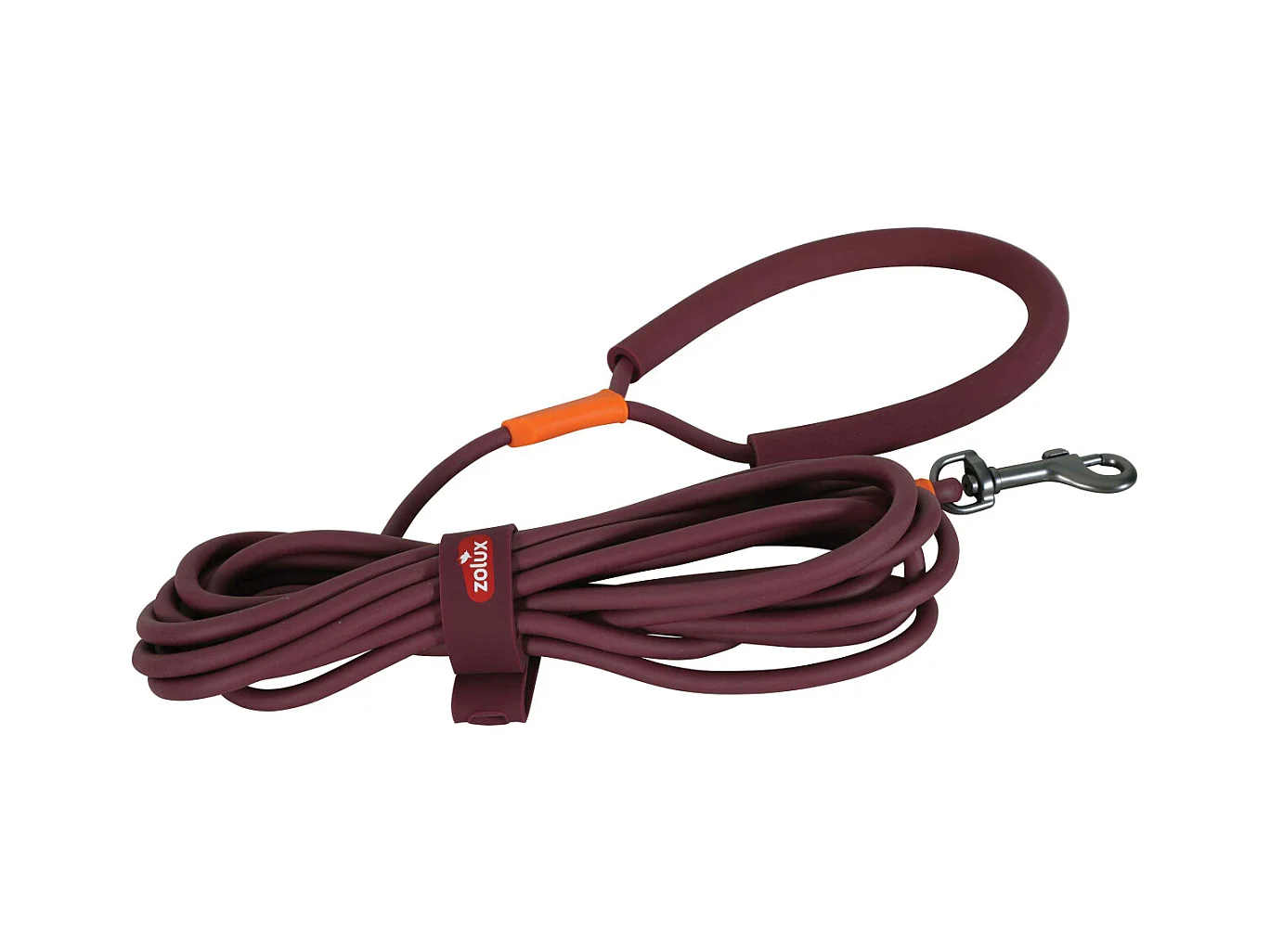 Longe ronde en silicone rouge Bivouak 5 m