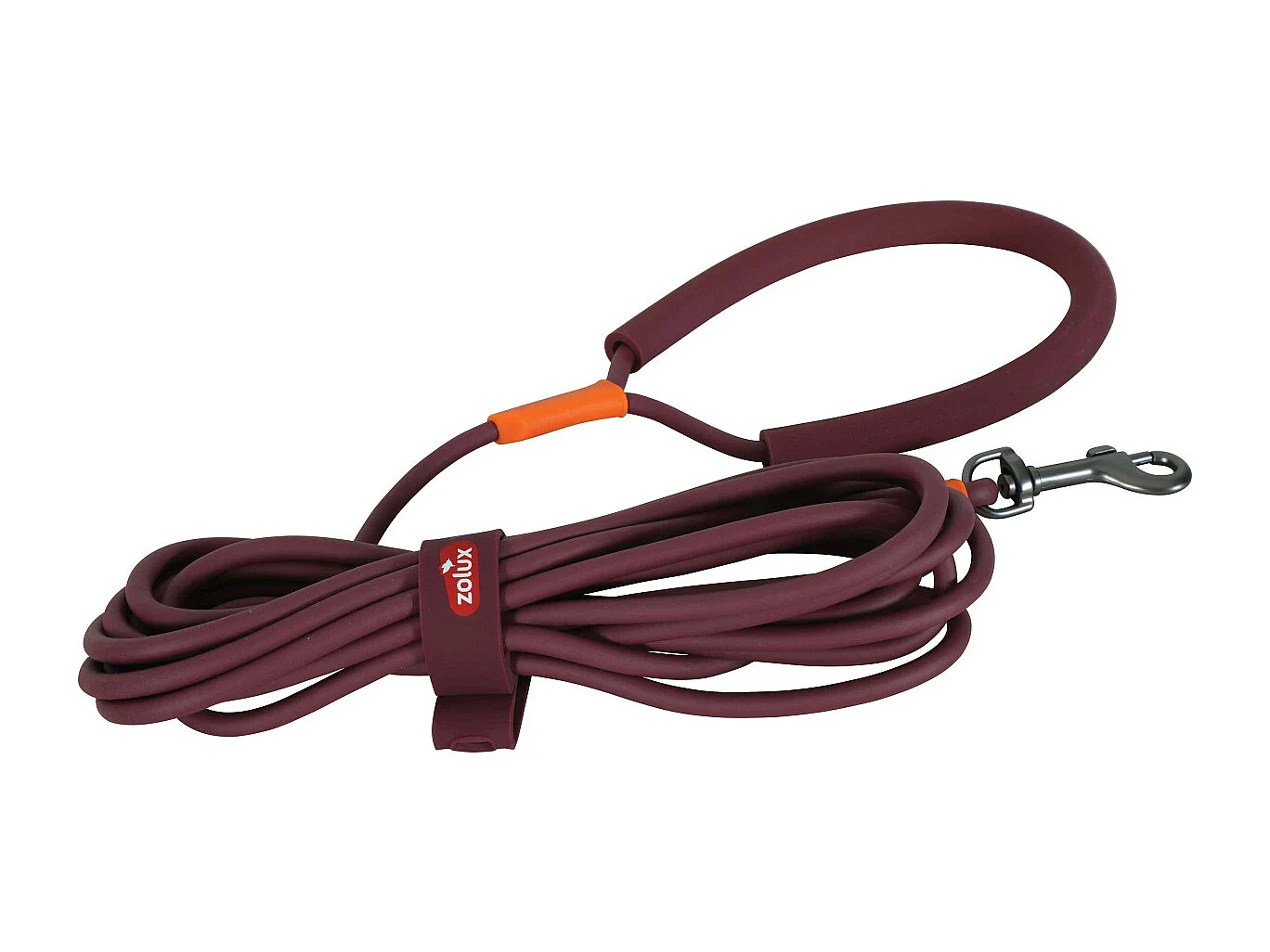 Longe ronde en silicone rouge Bivouak 5 m