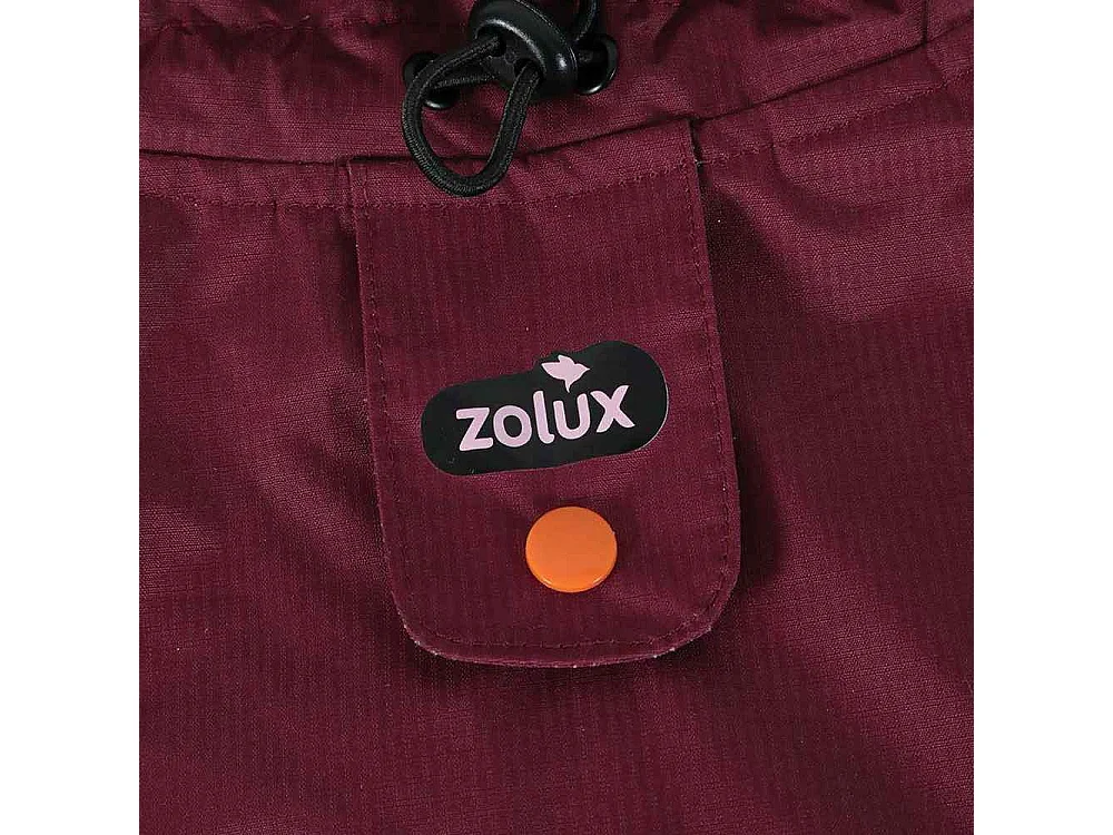 Veste technique en tissu thermo-réflecteur rouge Bivouak 50 cm