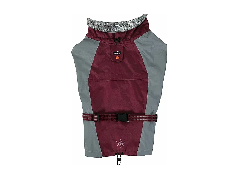 Veste technique en tissu thermo-réflecteur rouge Bivouak 50 cm