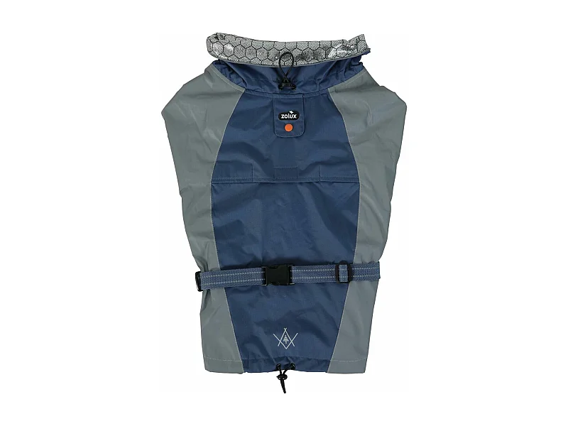 Veste technique en tissu thermo-réflecteur bleu Bivouak 45 cm