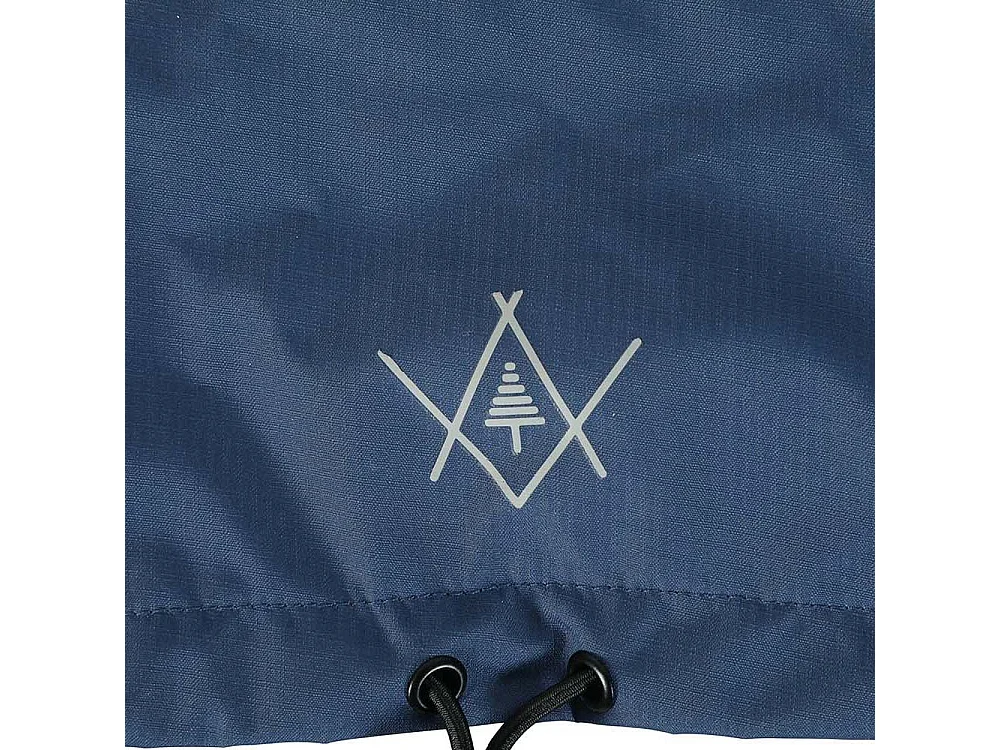 Veste technique en tissu thermo-réflecteur bleu Bivouak 55 cm