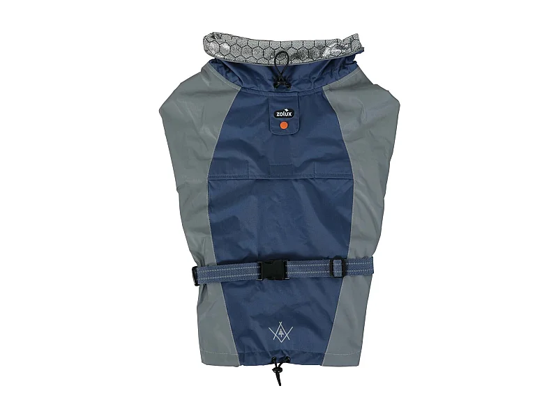 Veste technique en tissu thermo-réflecteur bleu Bivouak 55 cm