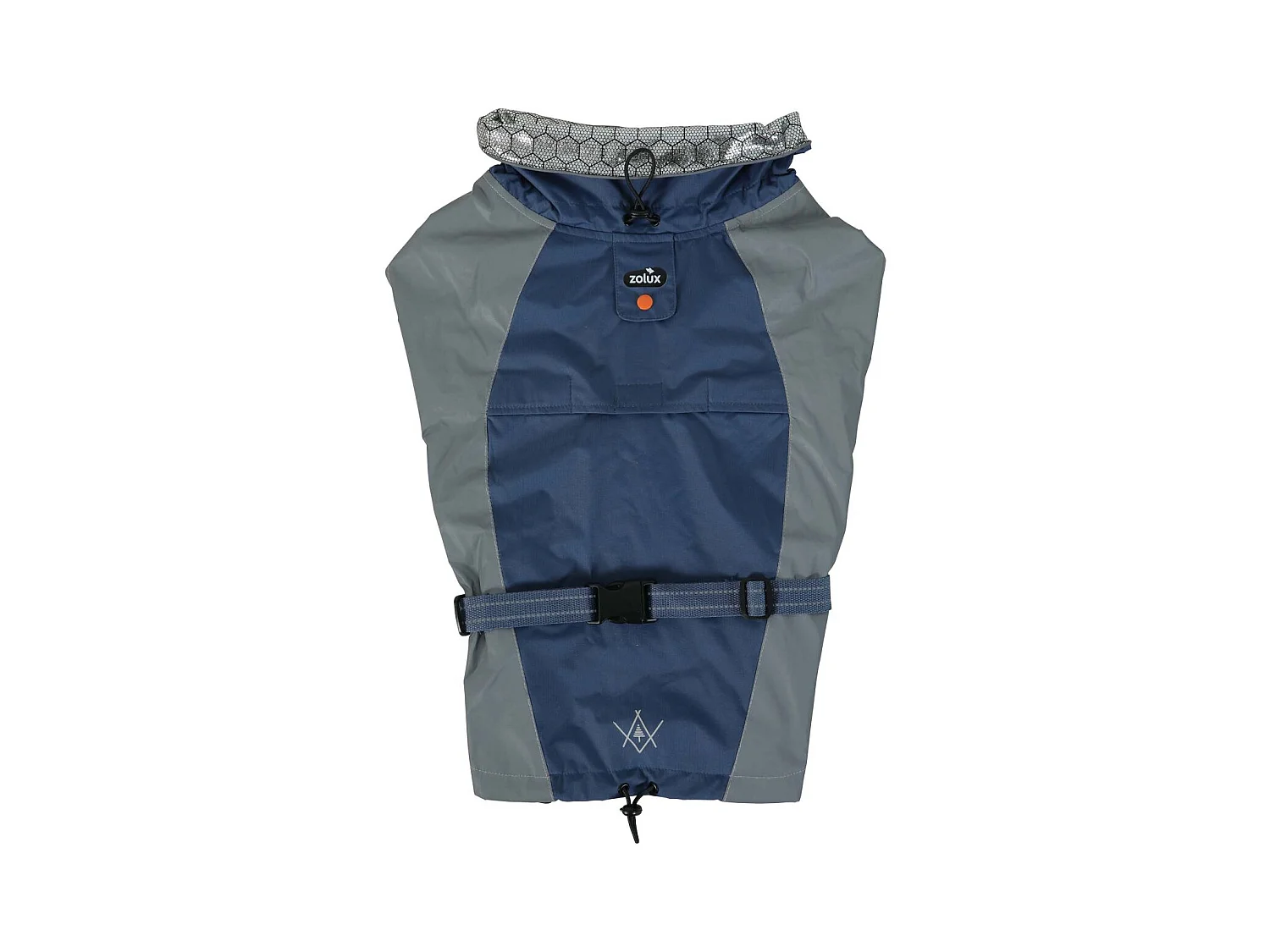 Veste technique en tissu thermo-réflecteur bleu Bivouak 70 cm