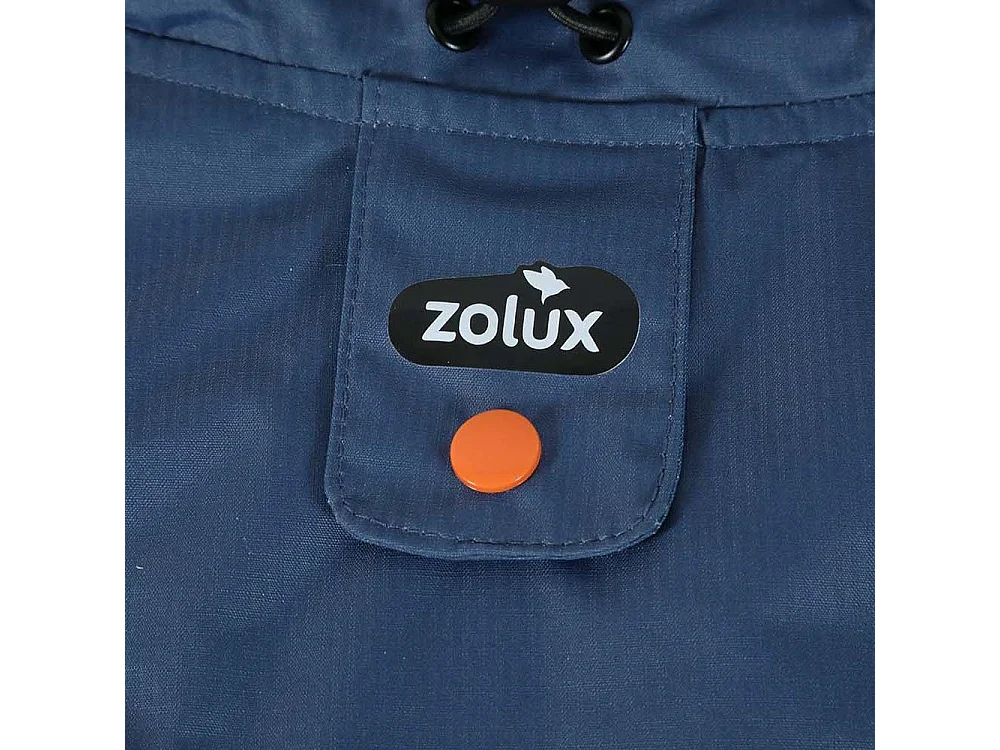 Veste technique en tissu thermo-réflecteur bleu Bivouak 60 cm