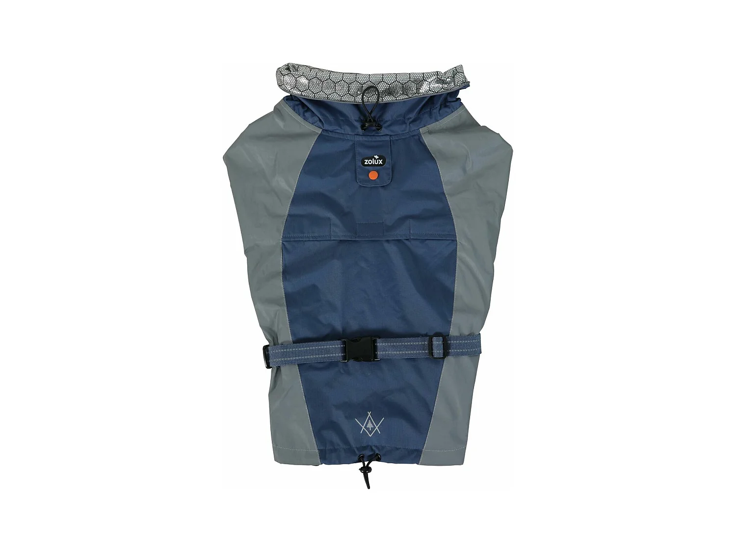 Veste technique en tissu thermo-réflecteur bleu Bivouak 60 cm