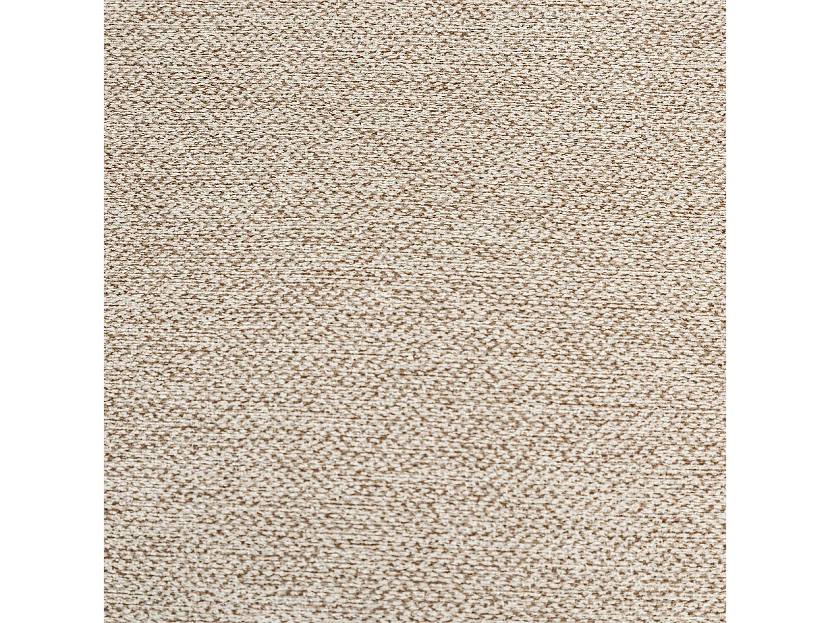 Tabouret Fauteuil de Bar en velours Beige et pieds en métal Noir