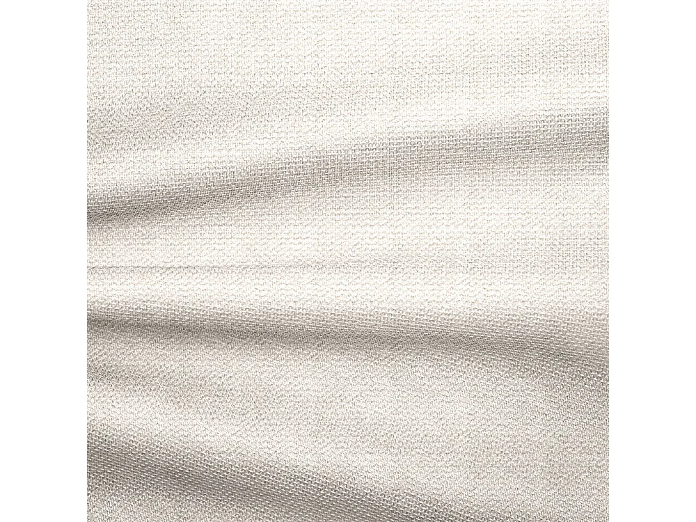 Canapé angle gauche tissu tramé crème 260cm  ANIA