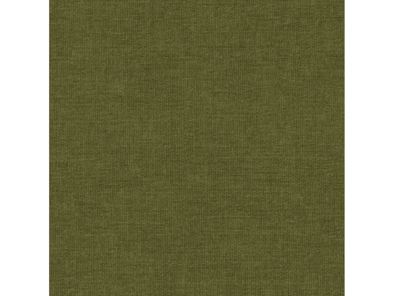 Canapé angle gauche 4 places ANIA en tissu tramé vert olive