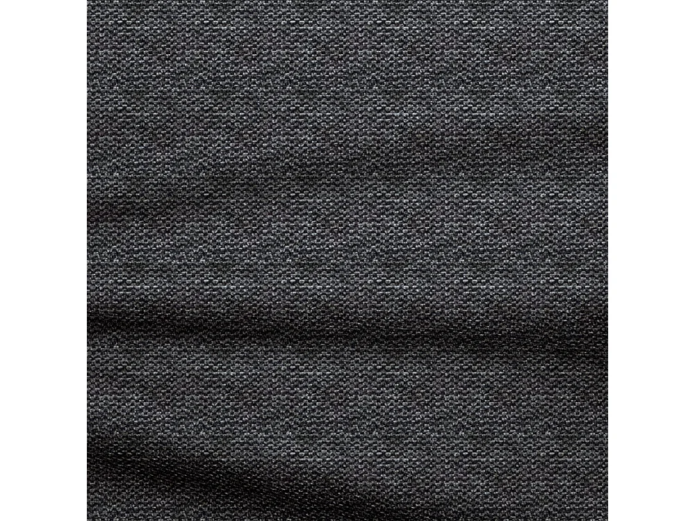 Canapé angle gauche tissu tramé gris anthracite 260cm  ANIA