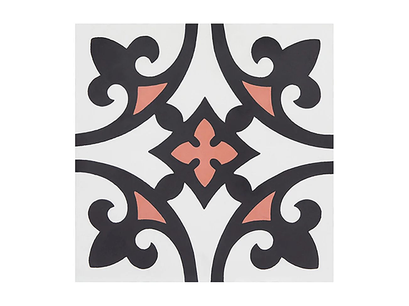 Boite de 24 Carreaux de ciment véritable 0,16m2 / Carreaux de ciment artisanaux Multicolore pour sol et mur - l.20 x L.20 cm