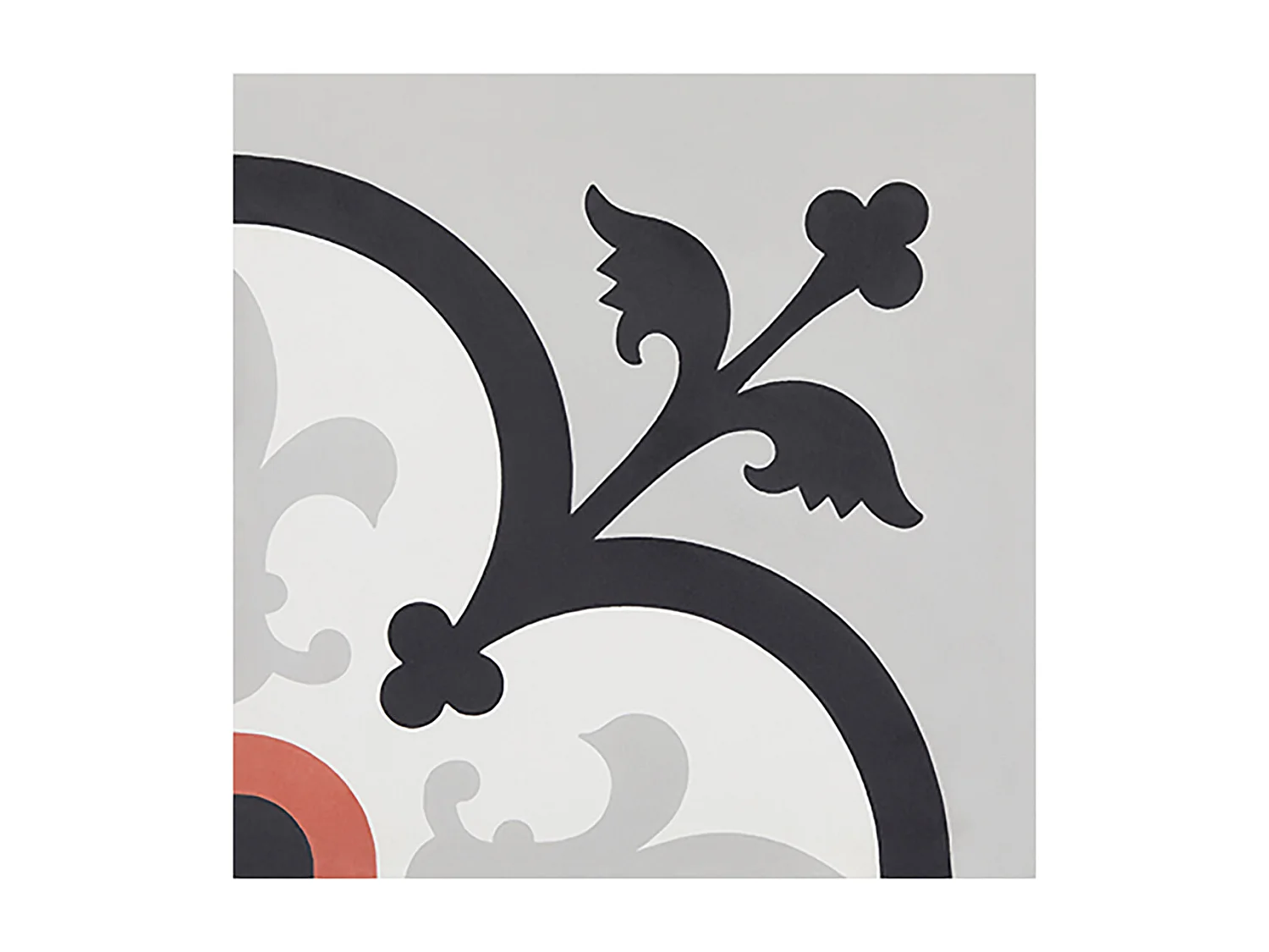 Boite de 24 Carreaux de ciment véritable 0,96m2 / Carreaux de ciment artisanaux pour sol et mur multicolore - l.20 x L.20cm 