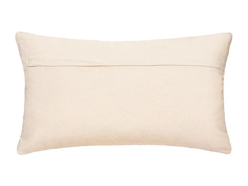 Coussin coton beige 30x50x15cm
