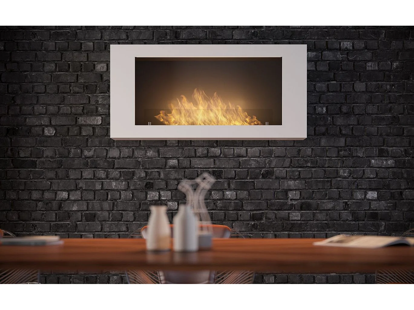 Cheminée Bio-éthanol MURALL