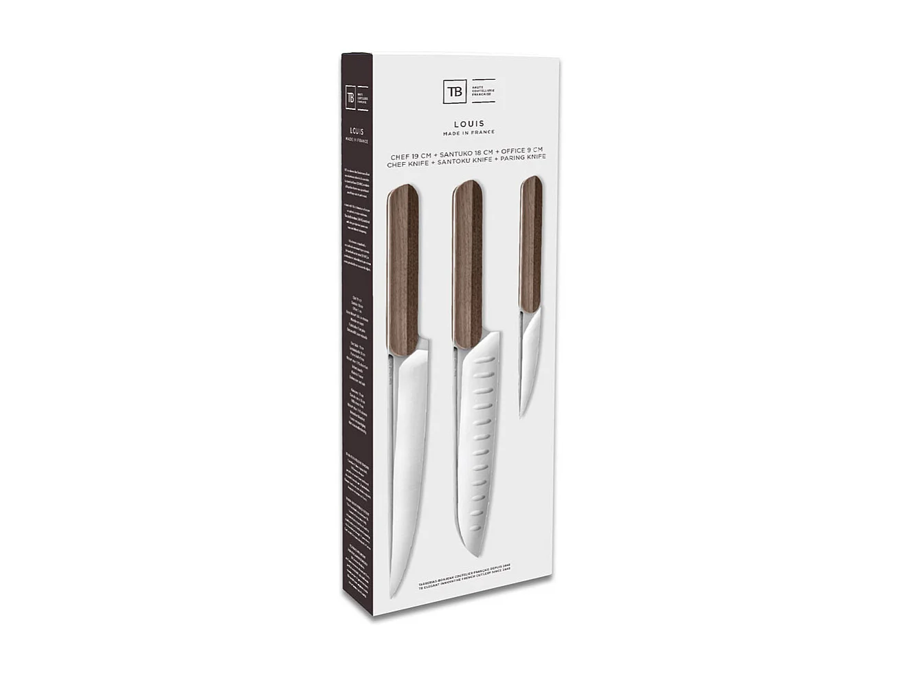 Coffret de 3 couteaux Louis