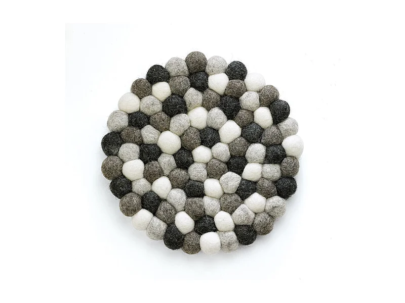 Dessous de plat Lana Grigio rond