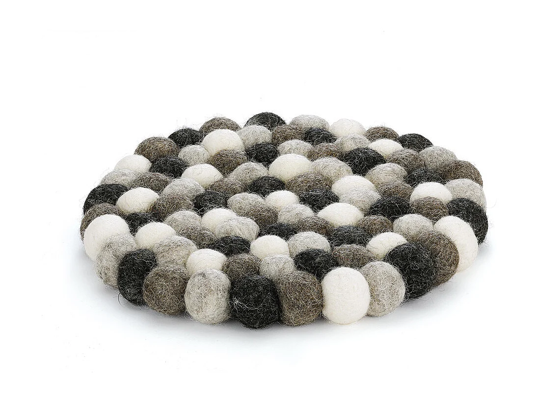 Dessous de plat Lana Grigio rond