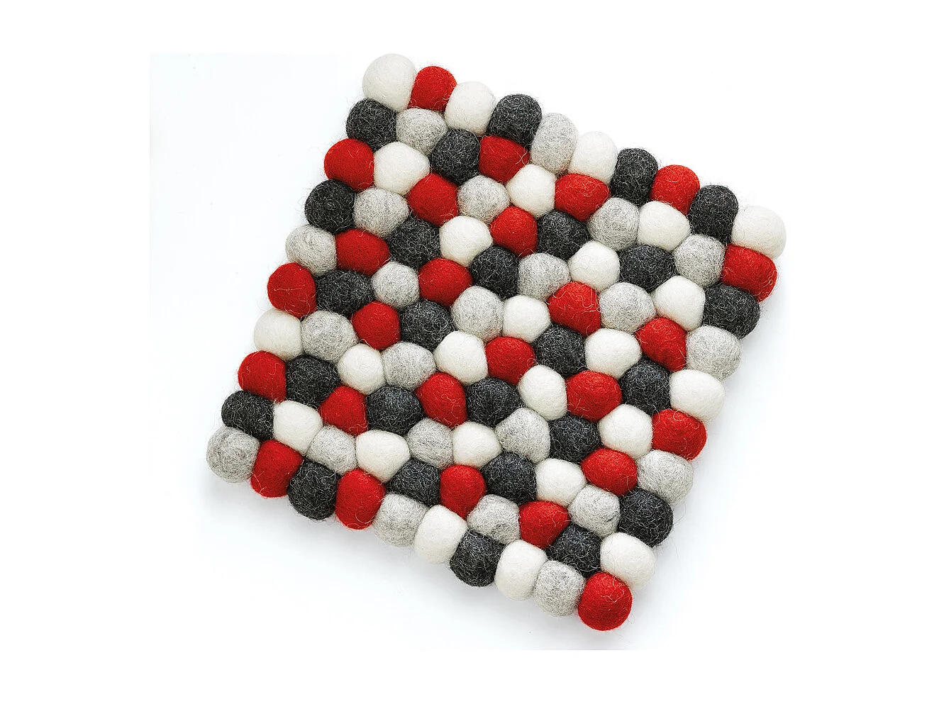 Dessous de plat Lana rosso carré