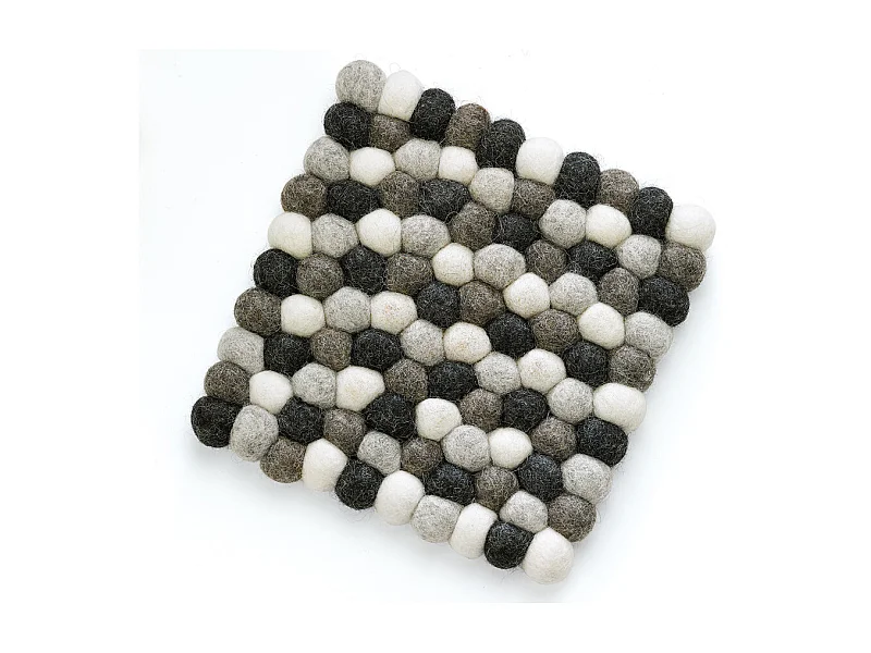 Dessous de plat Lana Grigio carré