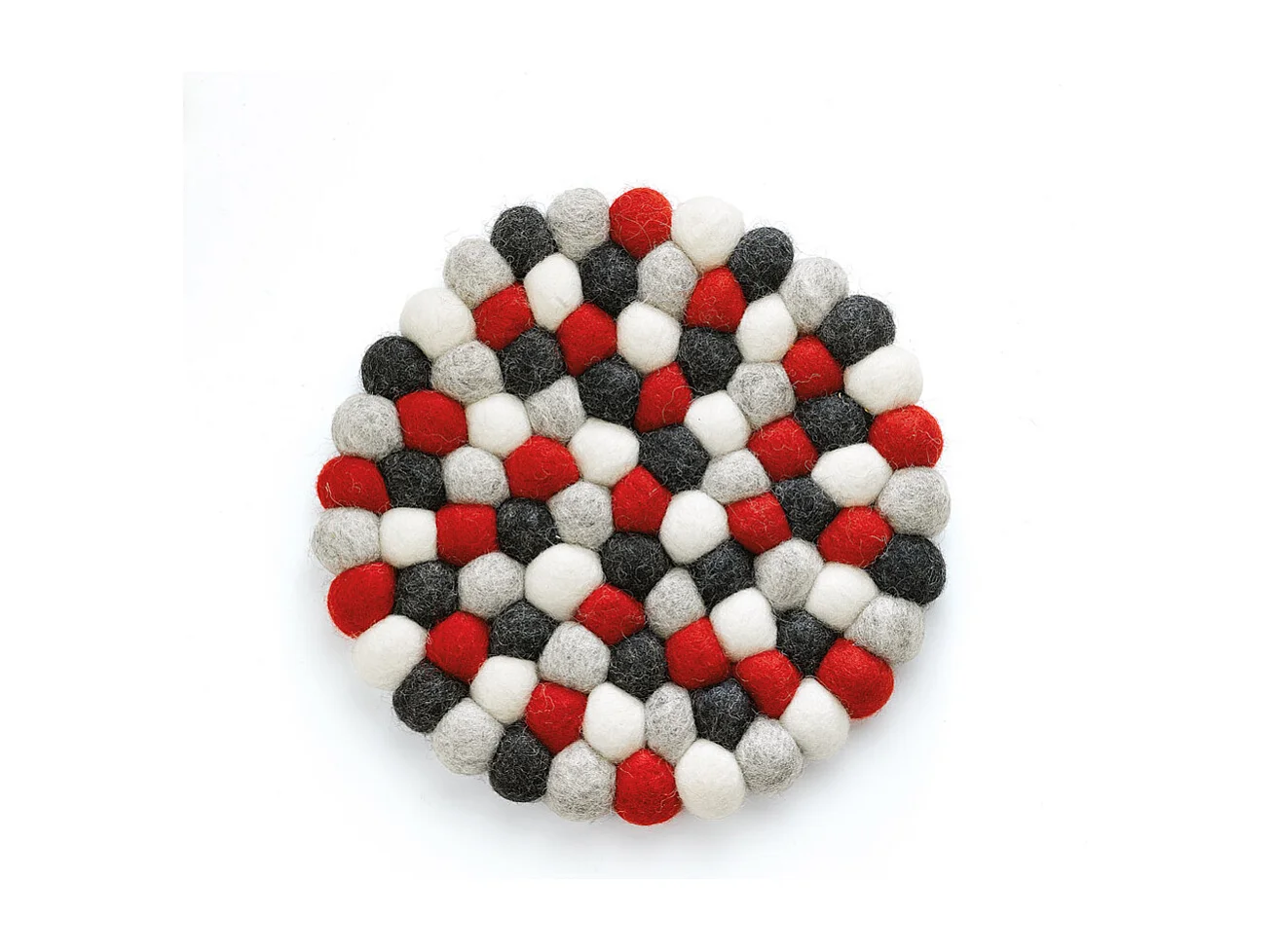 Dessous de plat Lana rosso rond