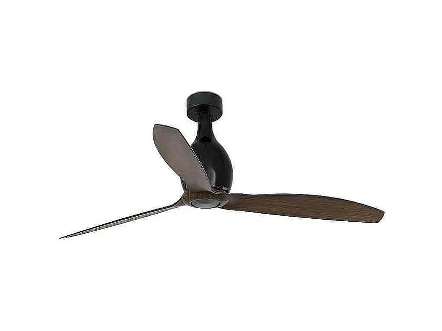 MINI ETERFAN M Matzwart/houten DC-ventilator