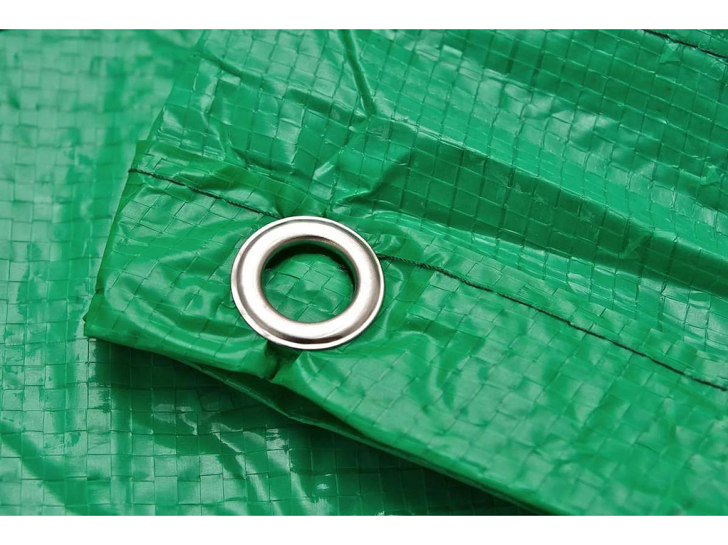 Housse de protection - Plastique - 295x135x90 cm - Vert - Abdeckhaube