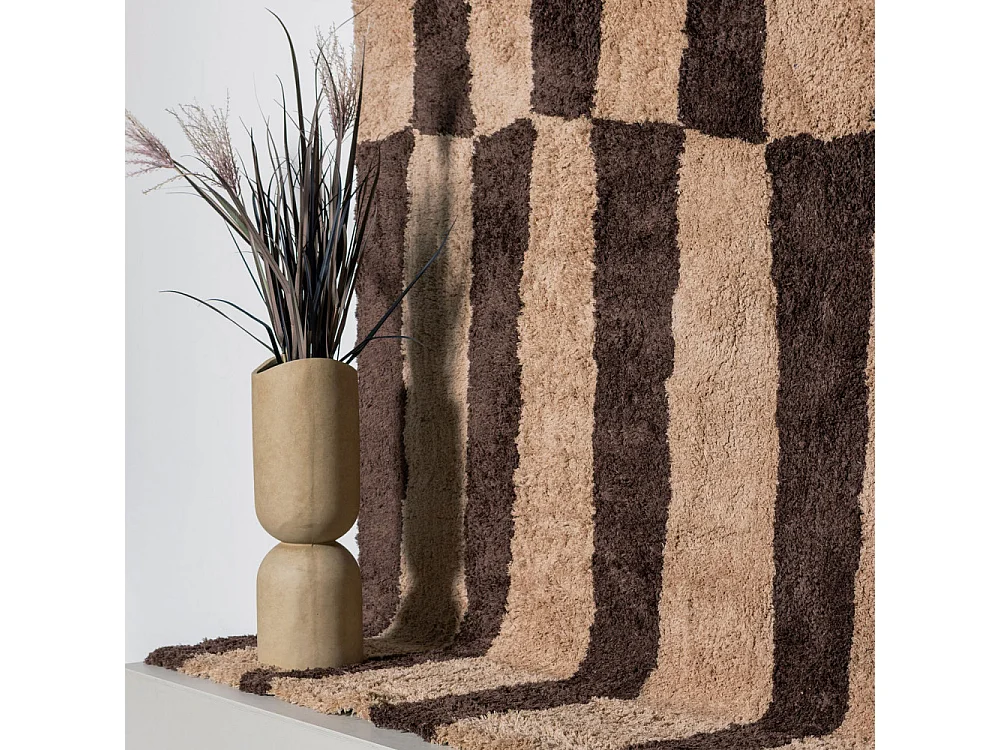 Mosi - Vase en argile H75cm - Beige