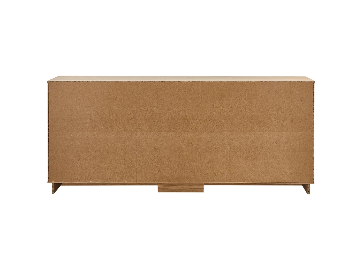 Zuma - Buffet 6 portes en bois L200cm - Bois clair
