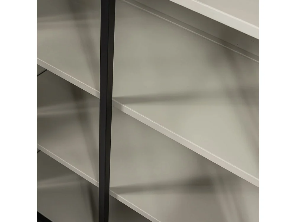 Exhibit XL - Vitrine 2 portes en métal H200cm - Noir