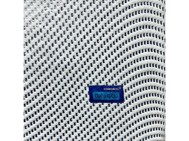 Surmatelas 160 x 200 cm mousse mémoire de forme et gel OXYGEL™ – HYPNOS
