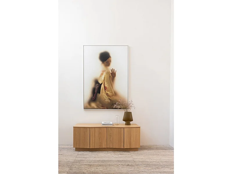 ZUMA - TV-Möbel aus Holz und natürlichem Eichenfurnier L133