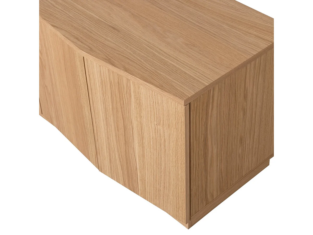 ZUMA - TV-Möbel aus Holz und natürlichem Eichenfurnier L133