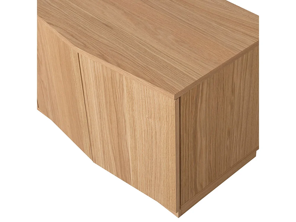 ZUMA - TV-Möbel aus Holz und natürlichem Eichenfurnier L133