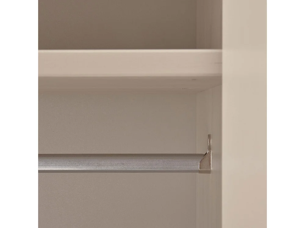 Rain - Armoire 2 portes en bois H200cm - Beige