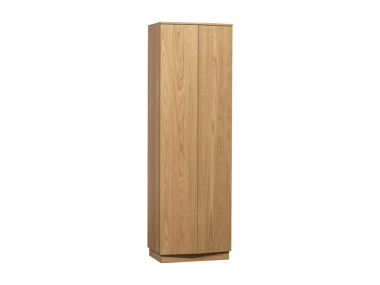 Zuma - Armoire 2 portes en bois H210cm - Bois clair