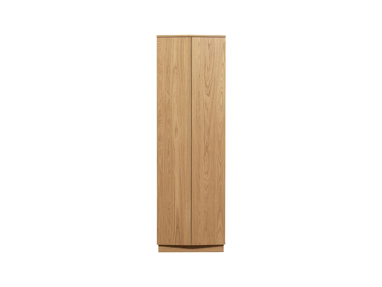 Zuma - Armoire 2 portes en bois H210cm - Bois clair