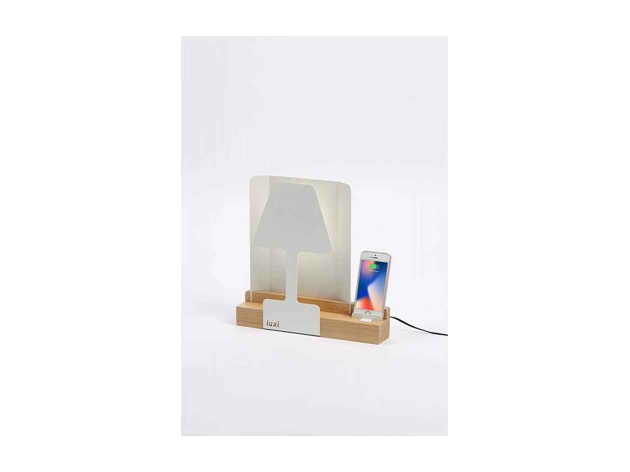 Lampe luxi tactile avec station de chargement par usb