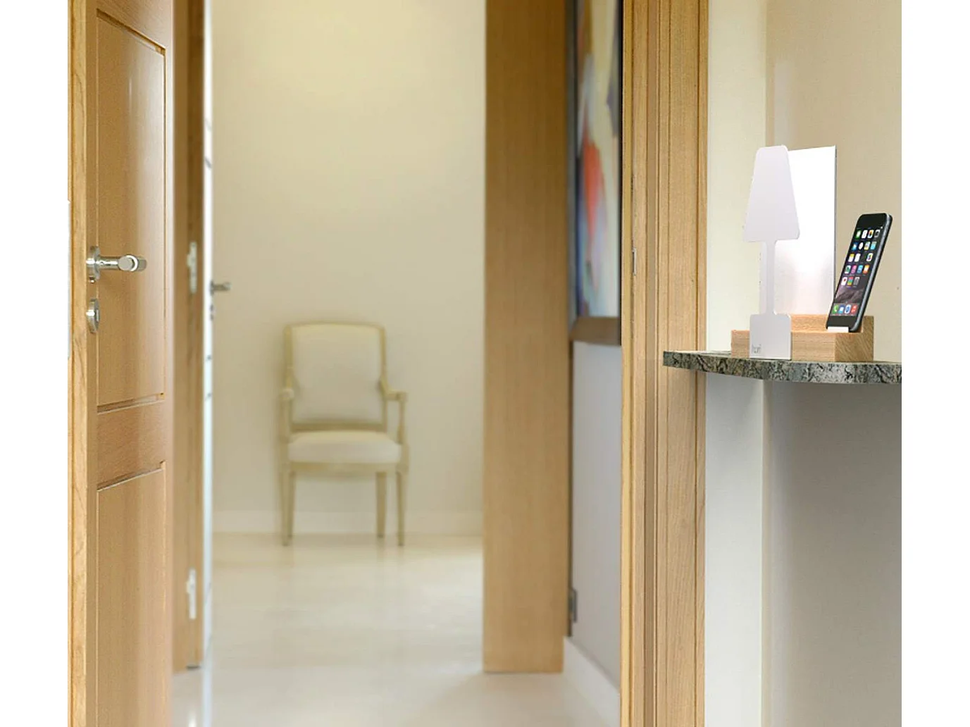 Lampe luxi tactile avec station de chargement par usb