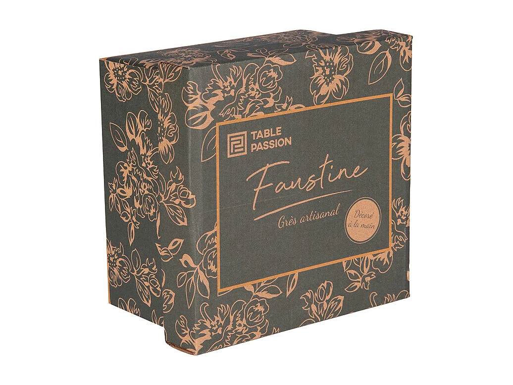 Coffret de 4 mugs Faustine 30 cl