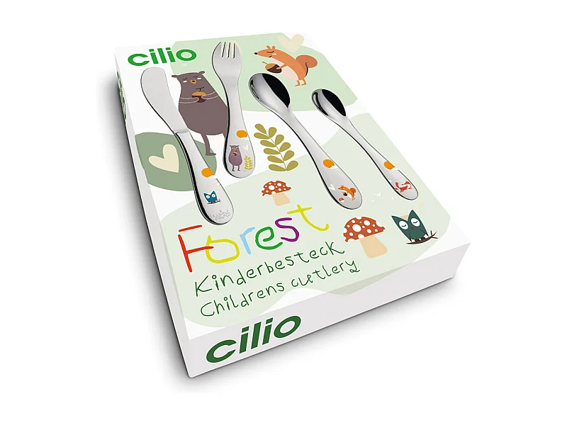 Couverts enfants Forest 4 pièces