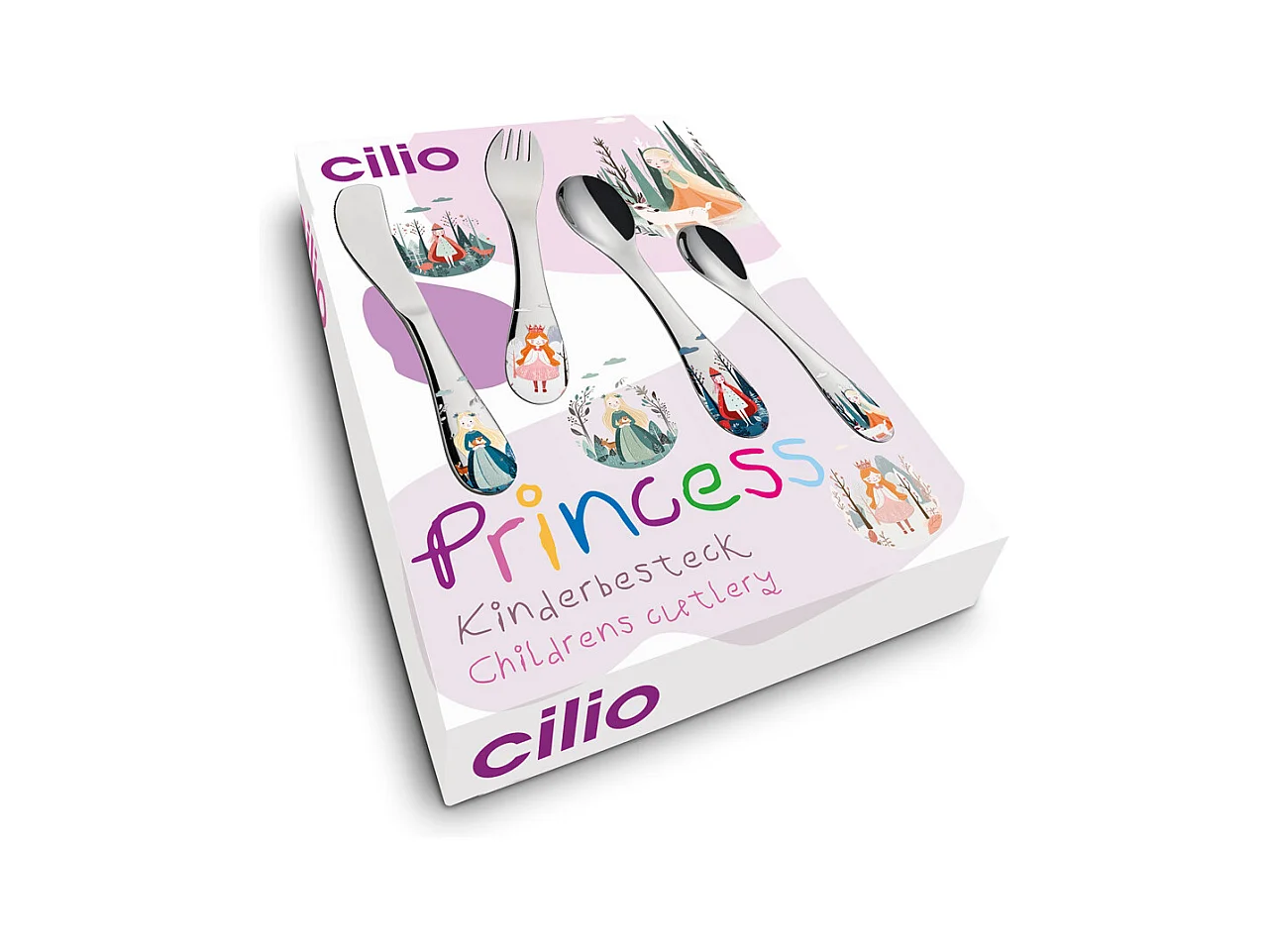 Couverts enfants Princesse 4 pièces