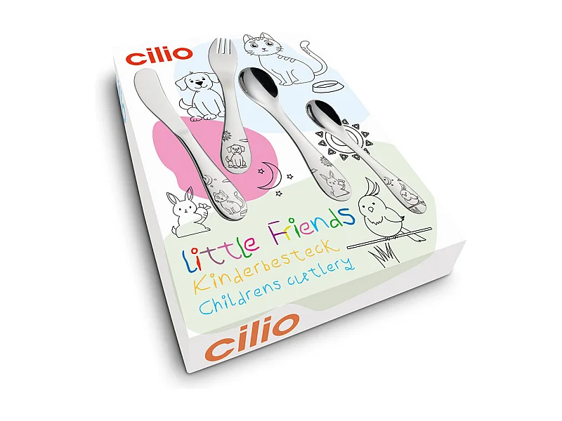 Couverts enfants Friends 4 pièces