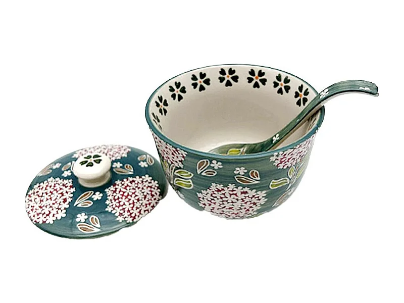 Bol à soupe avec cuillère Cottage 60 cl